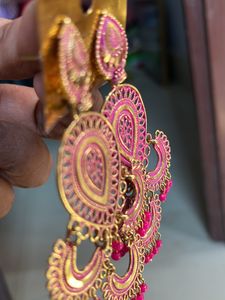 Pink And Golden Mix Earning For Girl