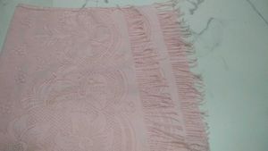 Pink Scarf with Fringe