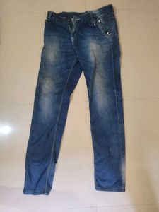 Men's Dark Wash Denim Jeans