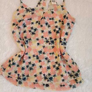 vero Moda floral sleeveless top
