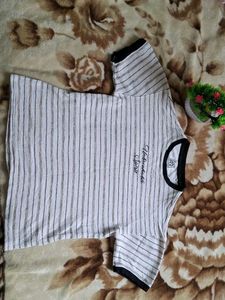 Striped Tee - Unbreakable Spirit