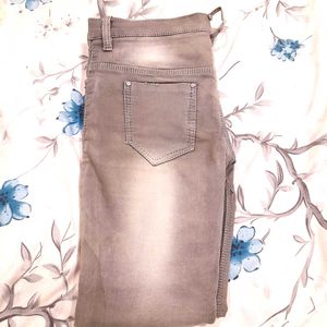 Ripped Gray Jeans