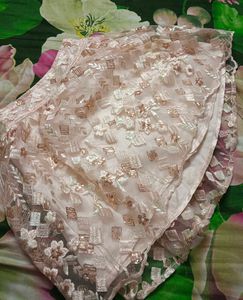 Embroidered Net Fabric