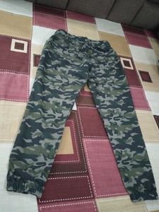 Camo Print Joggers