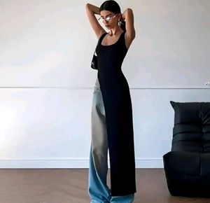 Sleek Black Maxi Dress