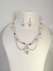 pinteresty choker and earrings set🤍🍇