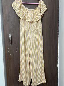 Pure Cotton Branded Jumpsuit For M Or L