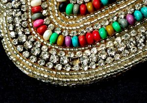 👝Elegant Embedded Clutch 🥟 Sea Shell Shape