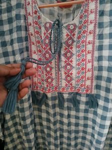 Embroidered Ethnic Top