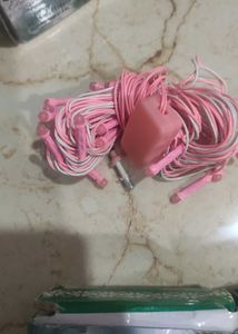 New/unused  With Box Baby Pink Fairy Lights.