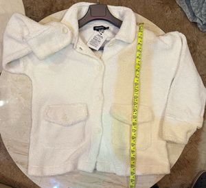 Sassafras White Sherpa Jacket