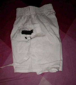White Champion Shorts