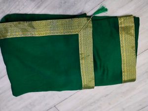 Green Light Weight Saree