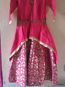 Pink Ethnic Gown