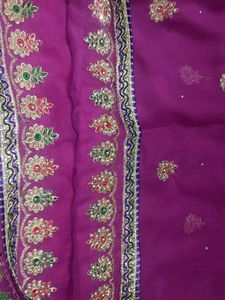 Elegant Purple sarree
