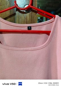 Pink Puff Sleeve Top