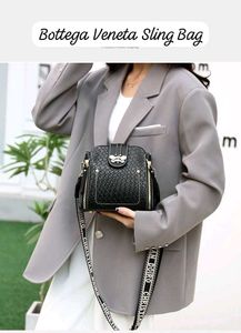 Chic Black Sling Bag