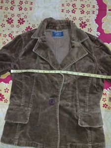 Brown Velvet Jacket