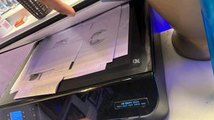 Hp Envy Wifi Printer 5534 With Cartridge ( Colour)