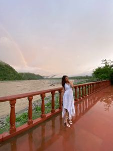 White Halter Sundress