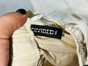 Cream Cargo Pants