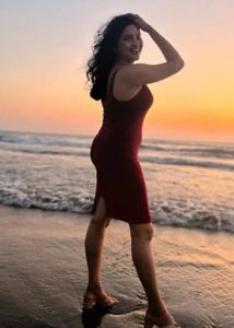 Maroon Sleeveless Mini Dress
