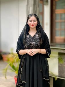 Beautiful Handwork Anarkali Set For Women