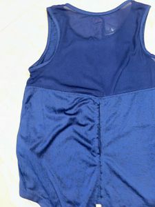 Gym Top With Back Cut Out