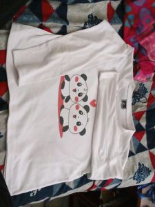 Panda Graphic Long Sleeve Tee