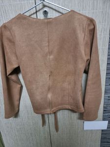 Velvet Jackety Top