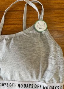 Gray &#39;No Days Off&#39; Bra