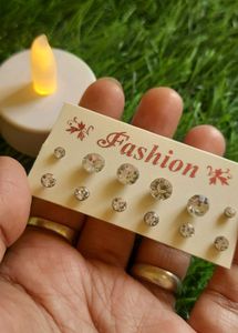 6 Pairs Of Beautiful Studs✨️