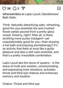 Sandalwood Neroli Bath Salt - 300gm