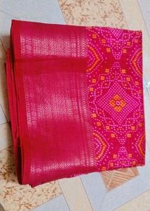 Maharani Bandhani Saree....💖🫶