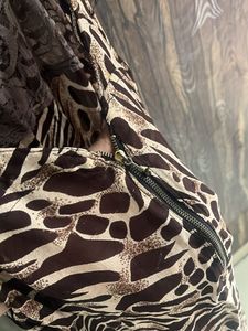 Leopard Print stiched  Kurta