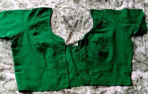 Pure Cotton Green Blouse