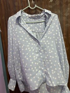 Mango Polka Dot Blouse
