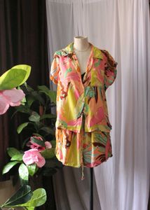 Fabnu Floral Two-Piece Set