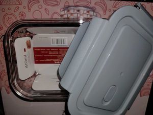 Glass Tiffin Boxed With Lids