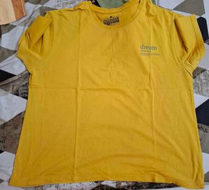XXL Size Yellow Dillinger Tshirt
