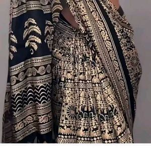 Saree With Blouse Piece