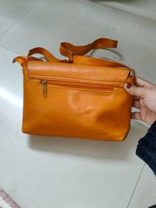 Orange Crossbody Bag