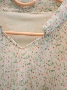 Women Georgette Top With Ambarella Sleeves