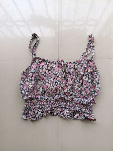Floral Print Cami Top