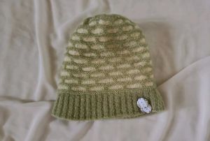 Green Knit Beanie
