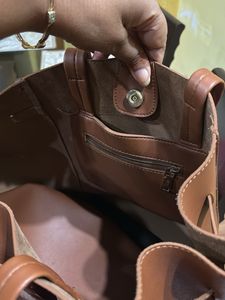 Brown Tote Bag