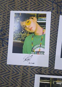 BTS POLOROID WITH SIGNATURE