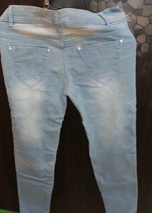 Women Stylish Jeans Blue