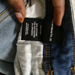 Blue distress Denim Jeans