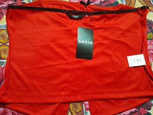 Chic Red Tube Top Rose House